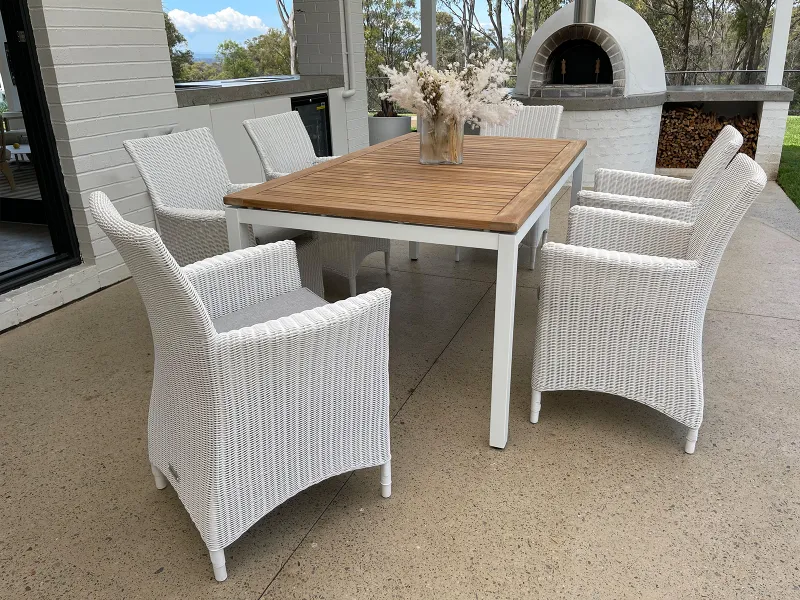 Tuscan Dining Table set 180 meters